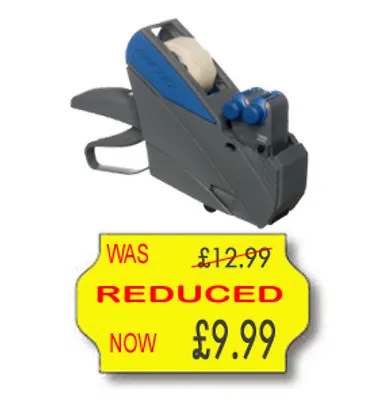 Price Gun Meto 18.32 & Carton REDUCED Was/Now Labels (30 Rolls X 1000 Labels) • £199.85