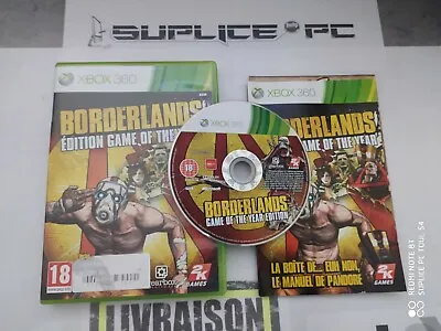 Borderlands Edition Game Of The Year (with Record) - Xbox 360 - Game Fr • £17.72