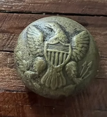 Civil War Eagle & Shield Coat Button • $16