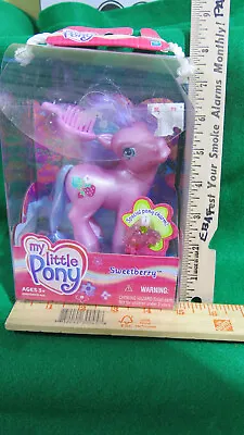 My Little Pony G3 Sweetberry With Bonus Charm 2002  Hasbro Unused • $25