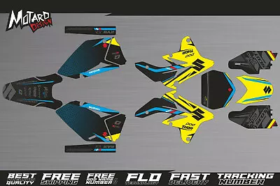 Suzuki Graphics Kit RMZ 250 2007 2008 2009 Decals Stickers Motocross Dekor Decor • $273.38