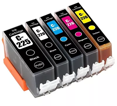 5PK PGI-225 CLI-226 Printer Ink Cartridges Set For Canon MX892 MG5220 MG5320 • $9.24