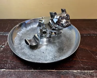 Vintage Mack Truck Bulldog Hood Ornament Ashtray - Central Die Casting Chicago • $15