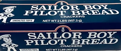 Sailor Boy Pilot Bread Crackers 1 - 2 Lb Box - With Multiple Shipping Options • $15