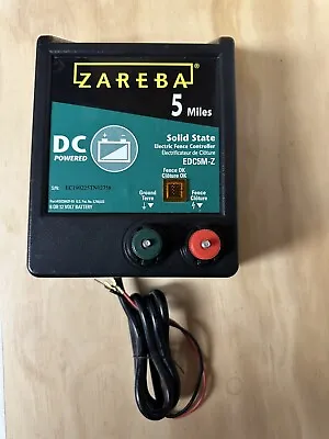 Zareba Edc5m-z D/c Electric Fence Controller -dc-5 Miles • $69.99