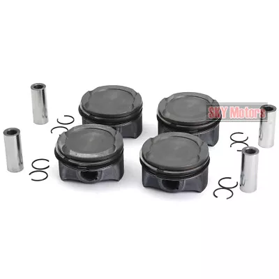 4x Pistons & Rings Set Φ82mm STD For Volvo XC40 XC60 S60 V90 B4204T 2.0 T4 T5 L4 • $338