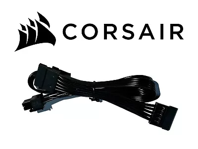 Corsair Type 4 Modular Power Supply Cable 6-Pin To 3x Straight SATA 34-0 00750 • $12.99