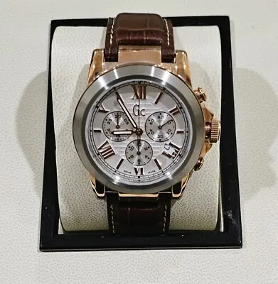 Guess Collection (Gc) Men Chronograph Watch I41501G1 • £250
