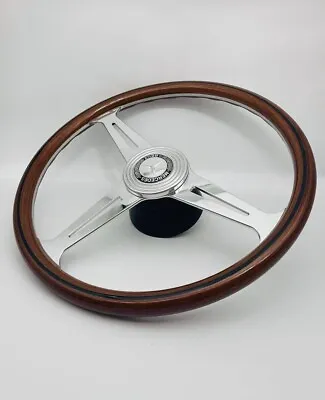 Luisi Steering Wheel Fits Mercedes R129 W123 W124 W126 W140 W201 Mahogany Wood • $429