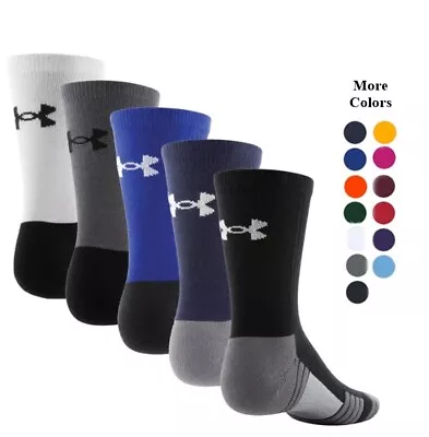 Under Armour UA Team Cushioned Baseball Softball CREW SOCKS 1367820 • $13.99