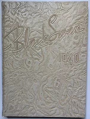 1940 William Byrd High School Yearbook The Black Swan Vinton Va • $64.99