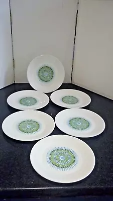 JG Meakin Retro Aztec 6x  Side Plates 7  ** • £22