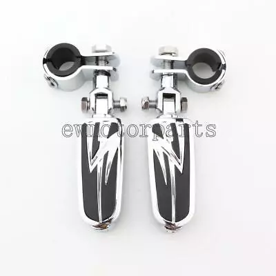 $74.80 • Buy Highway Crash Bar Foot Pegs For Yamaha V-Star 650 950 1100 1300 Classic Stryker