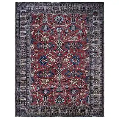 15'9 X19'10  Brick Red Super Kazak Pure Wool Hand Knotted Oversized Rug R87978 • $6353.10