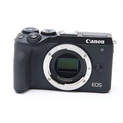 Canon EOS M6 Mark II 32.5MP Mirrorless Digital Camera Body (Black) #126 • $1141.89