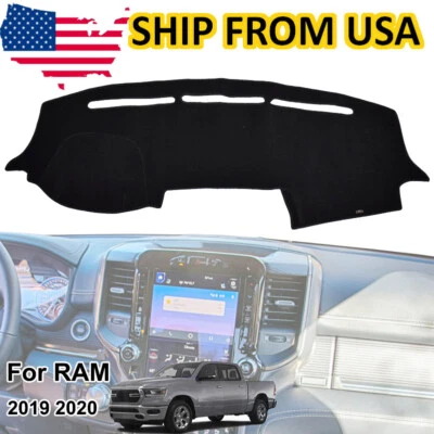 $26.99 • Buy Dash Mat Dashboard Dashmat Cover For Dodge Ram 1500 2500 3500 2019 2020