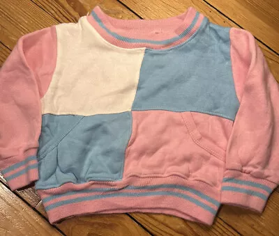 Montgomery Ward Vintage Baby Crewneck Sweater Sweatshirt Size 12-18 Months • $15