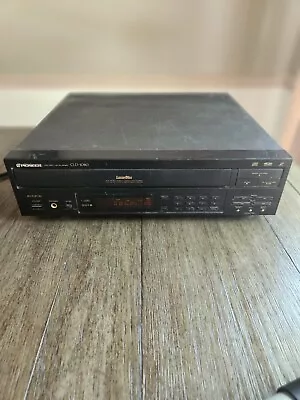 Pioneer CLD-1080 CD CVD LD Player Laserdisc TESTED WORKS -- NO REMOTE • £116.76