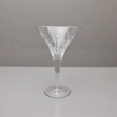 £26.99 • Buy Royal Doulton Crystal Metro Cut Martini Cocktail Glass 7 5/8  19.4 Cm Tall 1st