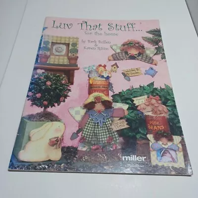 Luv That Stuff For The Home Decorative Tole Woodwork Painting Patterns 1999 • $10.21