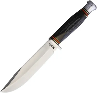 Marbles Bowie Stag Horn Fixed Blade Knife 456 • $26.84