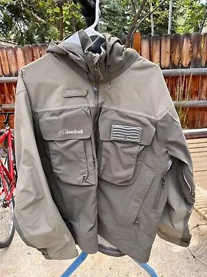 Cloudveil 8x Pro Fly Fishing Wading Jacket Medium Gore Tex • $295