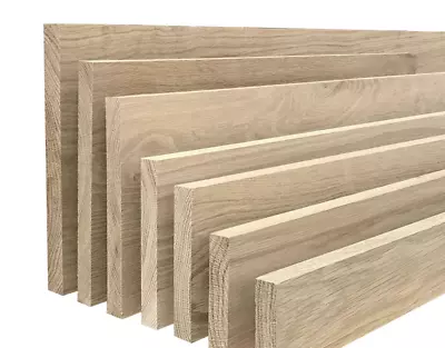 Timber Planks- Oak Boards- Planed Oak To Size 20mm Thick • £17.99