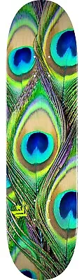 Mini Logo  Peacock Feather Skateboard Deck - 7.75  X 31.08  • $48.99