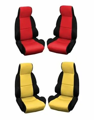 1989-1993 Corvette C4 Neoprene Seat Covers Pair *Choose Color* 648012 • $239.99