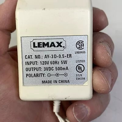 LEMAX Village AC DC Power Supply Adapter 4 Outputs 3V 500mA OEM AY-3D-0.5-ER • $12.44