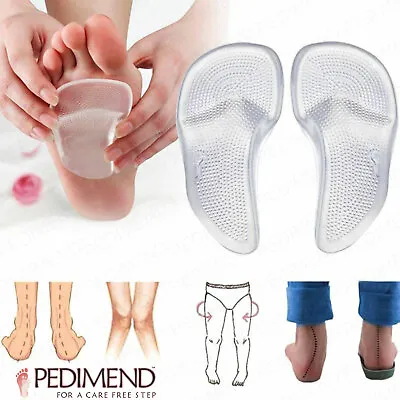 Pedimend™ Silicone Gel Metatarsal AND Arch Support Shoe Insert For Flat Feet- UK • £31.99