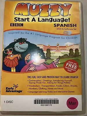 BBC Muzzy Spanish Level 1 - Early Learning Spanish Course For Children • $19.99