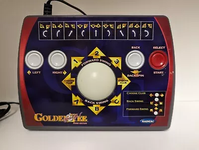 Radica Golden Tee Golf Home Edition TV Plug And Play Video Arcade Game Tested • $18.99