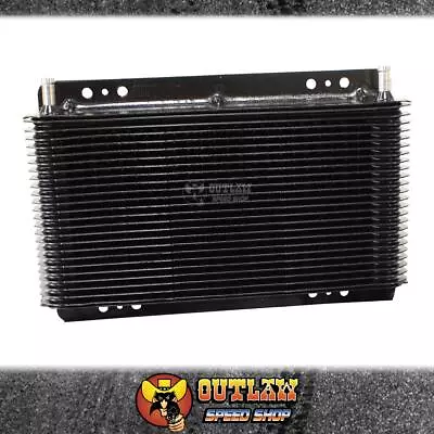 Aeroflow 11  X 6  X 1-1/2  Oil Cooler 3/8  With Barb Fittings - Af72-6051 • $125