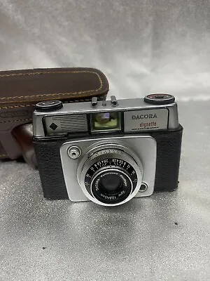 Dacora Dignette 35mm Camera. Vintage German Item With Leather Case. • £14.99