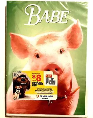 Babe DVD Brand New Sealed! Talking Pig Family Movie Academy Award Winner/Nominee • $7.87