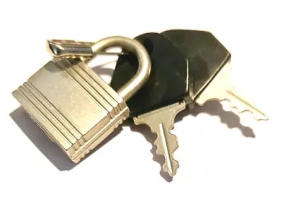 Vintage Mini Lock Two Keys • $11.99