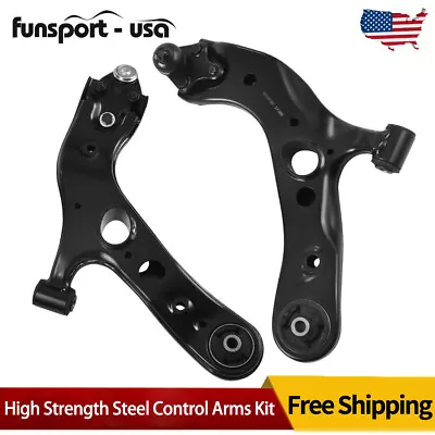 2Pcs Front Lower Control Arms W/ Ball Joints For 2007-2012 Nissan Versa Cube • $42.95