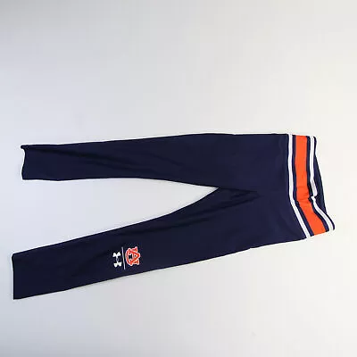 Auburn Tigers Under Armour HeatGear Compression Pants Women's Navy/Orange New • $19.24