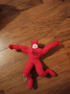 RARE VINTAGE MARVEL Daredevil Plush 2003 Kellytoy Plush Collectable Toy • $18