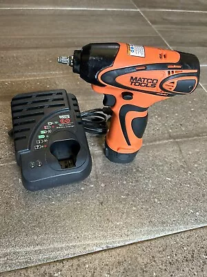 Matco Orange Infinium 1/4” Impact Wrench - MCL1214IW - 12V Tool Battery Charger • $46