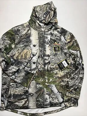 Men's Mossy Oak® Camo Bandit Tech Performance Hoodie Sweatshirt Mountain Country • $7.99