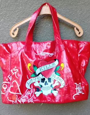 Ed Hardy For The World XI.04 Love Kills Slowly Big Tote Bag 60/35/15 CM • $79.90