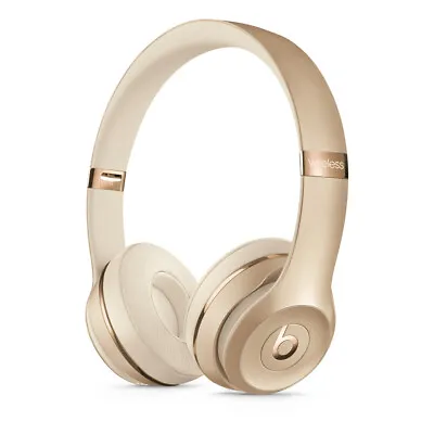 Beats Solo3 Wireless On-Ear Headphones - Gold • $118