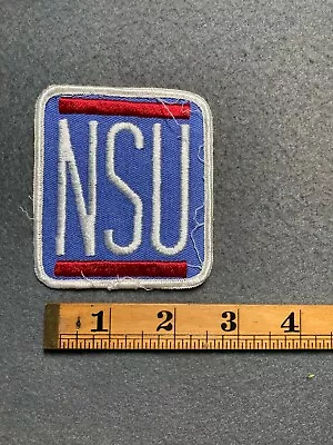 Vintage NSU Motorenwerke German Motorcycles & Cars Patch N7 • $6.65