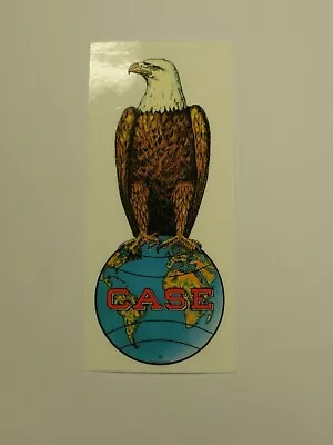 J I Case Eagle On Top Of The World Decal  6  High - NEW FREE SHIPPING • $9.97