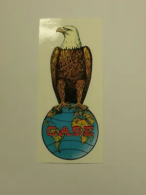 J I Case Eagle On Top Of The World Decal  9  High - NEW FREE SHIPPING • $11.99