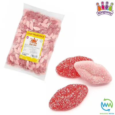 BIG LIPS Sweets VALENTINES DAY Candy WEDDING Gummy JELLY Kingsway PICK N MIX UK • £3.29