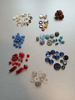 Mixed Lot Of Unique Vintage Buttons • $11.99