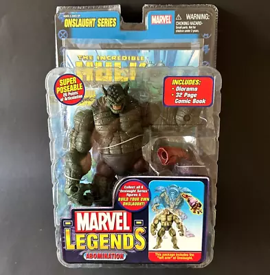 Marvel Legends Onslaught Series Abomination PVC Figure 19cm Toy Biz • £125.87